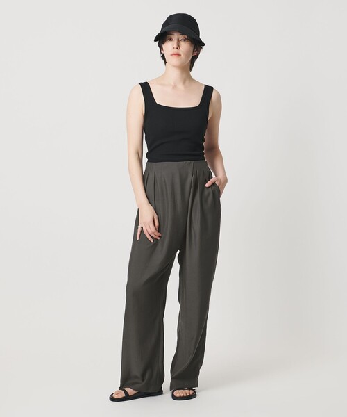 MARW UNITED ARROWS(マルゥ ユナイテッドアローズ)の「<MARW UNITED ARROWS>サテン ラップ パンツ(その他パンツ・レディース・ネイビー/ダークグレー・36/38)」の12枚目の写真