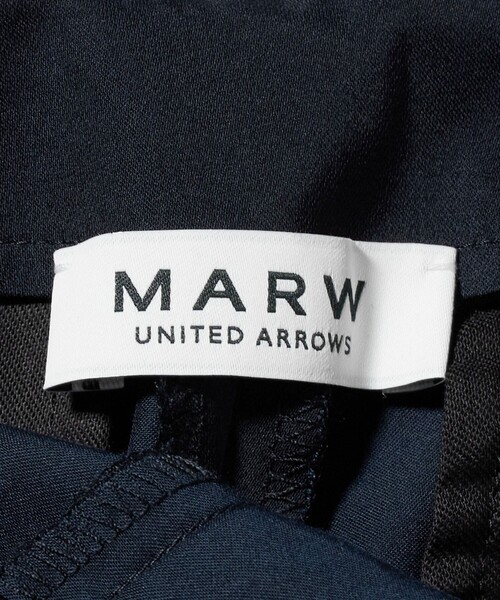 MARW UNITED ARROWS（マルゥ ユナイテッドアローズ）の「＜MARW UNITED ARROWS＞サテン ラップ パンツ（その他パンツ・レディース・ネイビー/ダークグレー・36/38）」の17枚目の写真