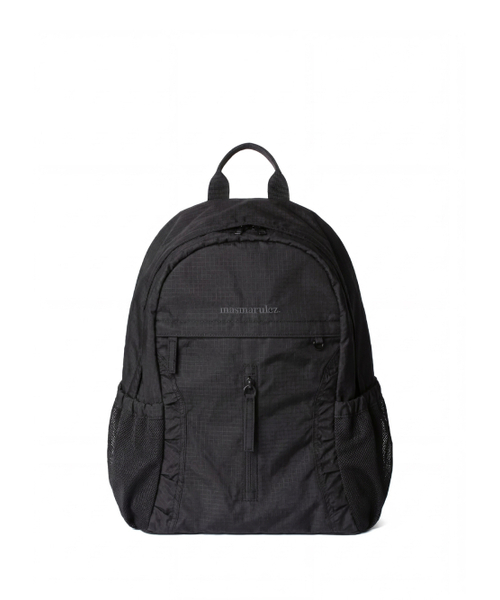 MASMARULEZ（マスマルールズ）の「[INT] Curved shirring backpack_Black（バックパック/リュック・レディース・その他・FREE）」の4枚目の写真