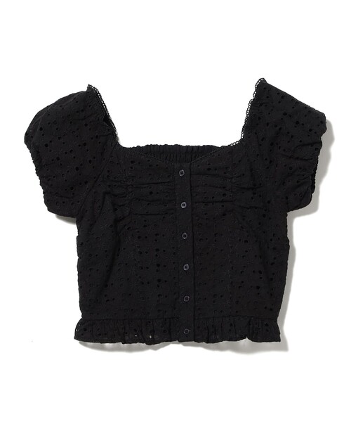 Ray BEAMS(レイビームス)の「【8/6 再値下げ】レース パフスリーブ ビスチェ(シャツ/ブラウス・レディース・ホワイト/ブラック・ONE SIZE)」の20枚目の写真