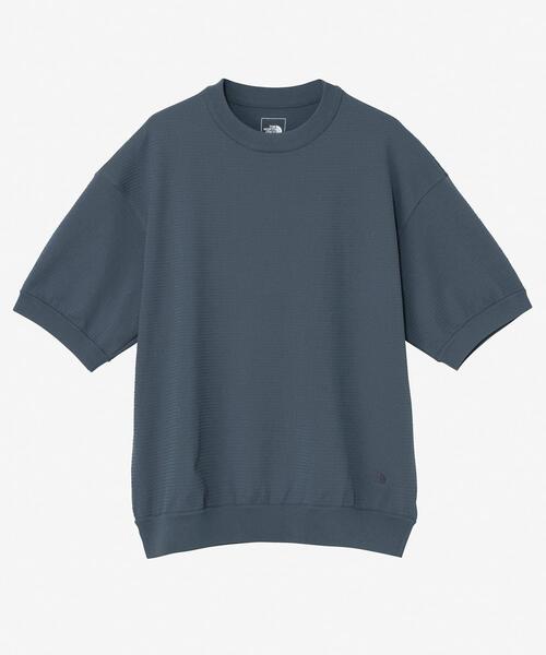 THE NORTH FACE（ザノースフェイス）の「THE NORTH FACE　SHORT-SLEEVE RIPPLE KNIT CREW（ニット/セーター・メンズ・ブラック/グレー系その他/アイボリー・X-LARGE/LARGE/MEDIUM）」の9枚目の写真