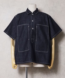 HOUSTON ヒューストン OXFORD BD S/S PULLOVER SHIRT オックスフォード