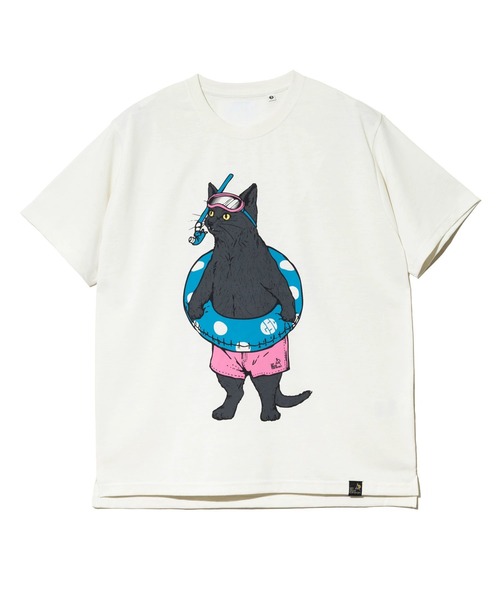 go slow caravan(ゴースローキャラバン)の「Drymix 海猫 TEE(Tシャツ/カットソー・メンズ・アイボリー/イエロー/ブラック系その他2・LARGE/MEDIUM/SMALL/X-LARGE)」の2枚目の写真
