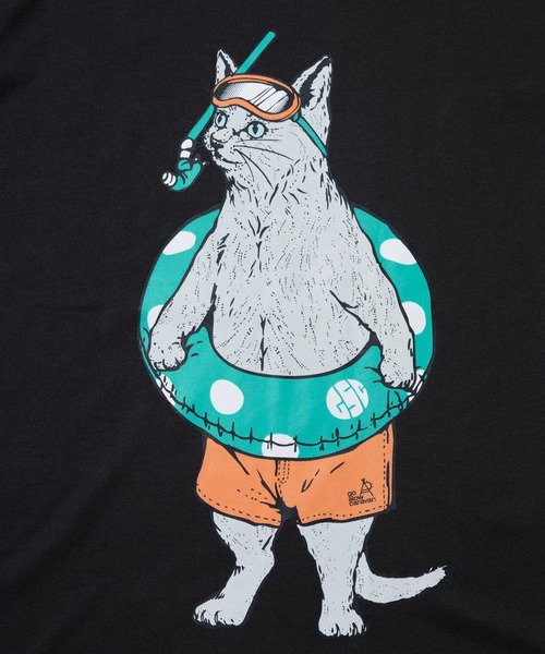 go slow caravan(ゴースローキャラバン)の「Drymix 海猫 TEE(Tシャツ/カットソー・メンズ・アイボリー/イエロー/ブラック系その他2・LARGE/MEDIUM/SMALL/X-LARGE)」の5枚目の写真
