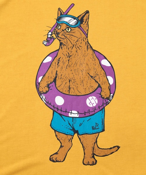 go slow caravan(ゴースローキャラバン)の「Drymix 海猫 TEE(Tシャツ/カットソー・メンズ・アイボリー/イエロー/ブラック系その他2・LARGE/MEDIUM/SMALL/X-LARGE)」の15枚目の写真