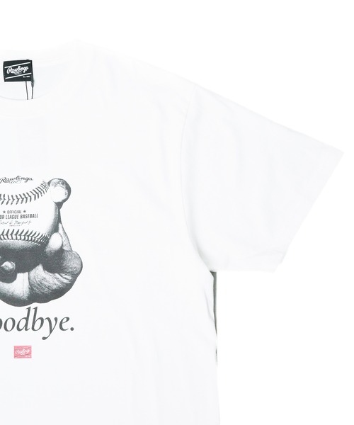 ARCHIVER(アーカイバ)の「【RES】【Rawlings/ローリングス】GOOD BYE FORK T / グッバイフォークT(Tシャツ/カットソー・メンズ・ブラック/ライトグレー/ホワイト・X-LARGE/LARGE)」の6枚目の写真