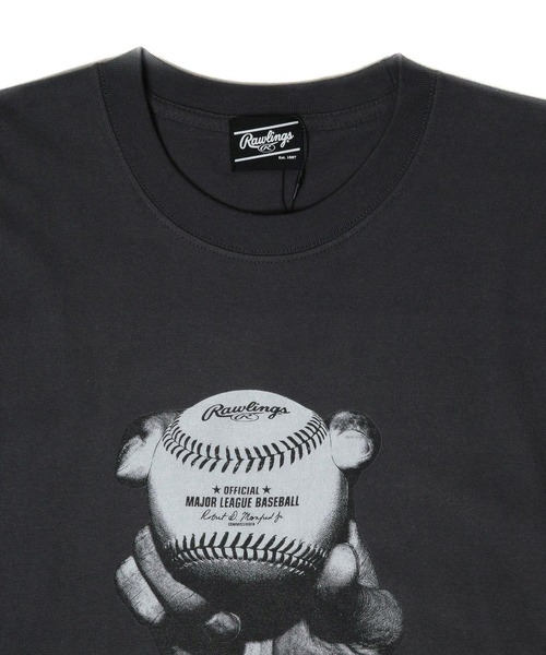 ARCHIVER(アーカイバ)の「【RES】【Rawlings/ローリングス】GOOD BYE FORK T / グッバイフォークT(Tシャツ/カットソー・メンズ・ブラック/ライトグレー/ホワイト・X-LARGE/LARGE)」の8枚目の写真