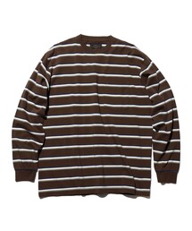 Pocket Tee Interlock Stripe