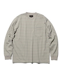 Pocket Tee Interlock Stripe