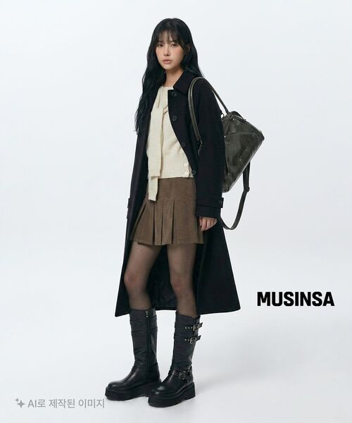 SUNBURNPROJECT(サンバーンプロジェクト)の「Faux Leather M.O.S Bag, METAL(メッセンジャーバッグ・レディース・その他・FREE)」の10枚目の写真