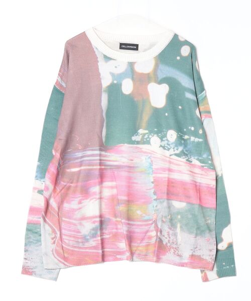 ROYAL FLASH(ロイヤルフラッシュ)の「CELLDIVISION/セルディビジョン/Graphic Knit Pullover(ニット/セーター・メンズ・その他24・F)」の1枚目の写真