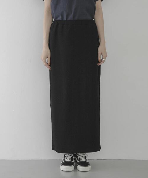 URBAN RESEARCH Sonny Label(アーバンリサーチサニーレーベル)の「接触冷感リブタイトスカート(スカート・レディース・チャコールグレー/ブラック・FREE)」の10枚目の写真