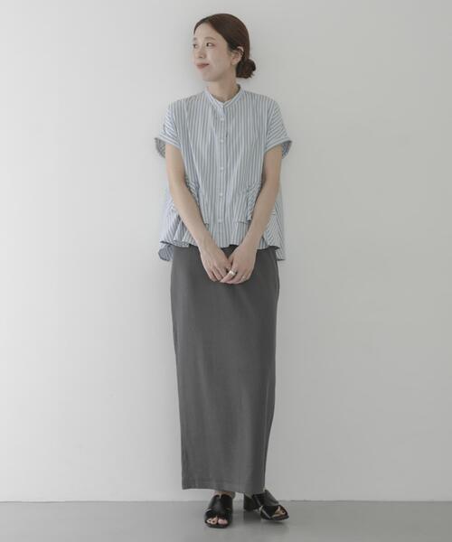 URBAN RESEARCH Sonny Label(アーバンリサーチサニーレーベル)の「接触冷感リブタイトスカート(スカート・レディース・チャコールグレー/ブラック・FREE)」の20枚目の写真
