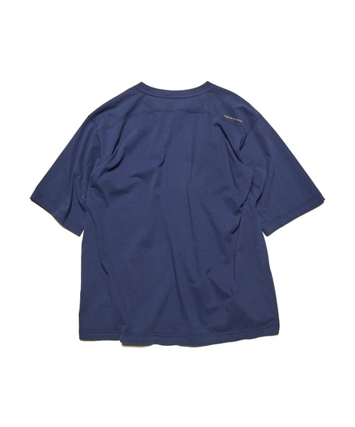 uniform experiment(ユニフォームエクスペリメント)の「UEN FOOTBALL TEE(Tシャツ/カットソー・メンズ・ホワイト/ネイビー・1/2/3/4/5)」の4枚目の写真
