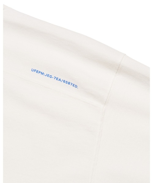 uniform experiment(ユニフォームエクスペリメント)の「UEN FOOTBALL TEE(Tシャツ/カットソー・メンズ・ホワイト/ネイビー・1/2/3/4/5)」の10枚目の写真