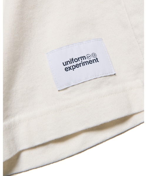 uniform experiment(ユニフォームエクスペリメント)の「UEN FOOTBALL TEE(Tシャツ/カットソー・メンズ・ホワイト/ネイビー・1/2/3/4/5)」の11枚目の写真