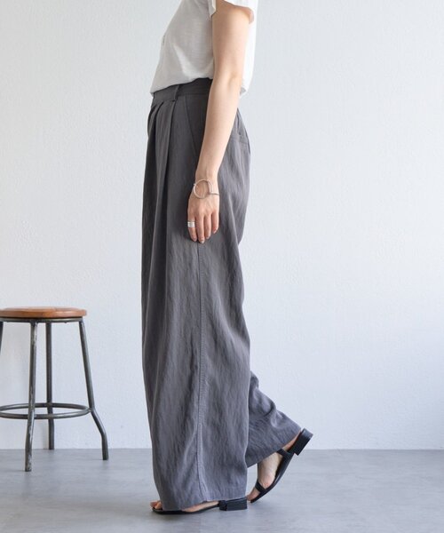 BEARDSLEY(ビアズリー)の「バイオタックパンツ(その他パンツ・レディース・キャメル/グレー・1/0)」の5枚目の写真