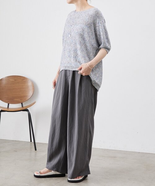 BEARDSLEY(ビアズリー)の「バイオタックパンツ(その他パンツ・レディース・キャメル/グレー・1/0)」の4枚目の写真