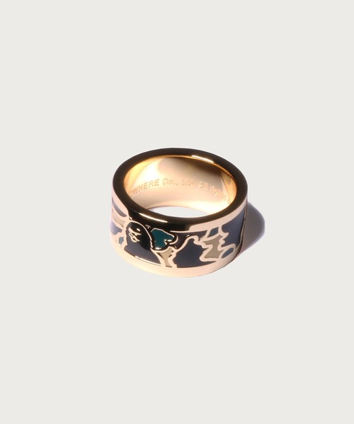 A BATHING APE（アベイシングエイプ）の「1ST CAMO CAMO RING（リング・メンズ・イエロー/グリーン・18/22/20）」の6枚目の写真