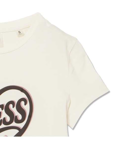 Guess(ゲス)の「TALITHA Tee Tシャツ 半袖(Tシャツ/カットソー・レディース・ブラック/アイボリー・SMALL/MEDIUM/LARGE/X-SMALL)」の6枚目の写真