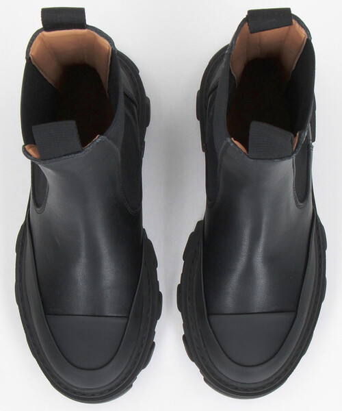 GANNI(ガニー)の「GANNI/ガニー Mid Chelsea Boot Black Stitch / チャンキーソール チェルシーブーツ(ブーツ・レディース・ブラック・38/36/37)」の10枚目の写真