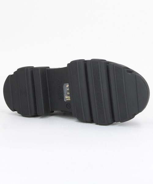 GANNI(ガニー)の「GANNI/ガニー Mid Chelsea Boot Black Stitch / チャンキーソール チェルシーブーツ(ブーツ・レディース・ブラック・38/36/37)」の3枚目の写真