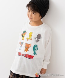 TOM&JERRY（トムアンドジェリー）の「〈トムとジェリー〉キャラクター 長袖Tシャツ（Tシャツ/カットソー）」