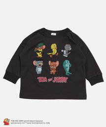 TOM&JERRY（トムアンドジェリー）の「〈トムとジェリー〉キャラクター 長袖Tシャツ（Tシャツ/カットソー）」