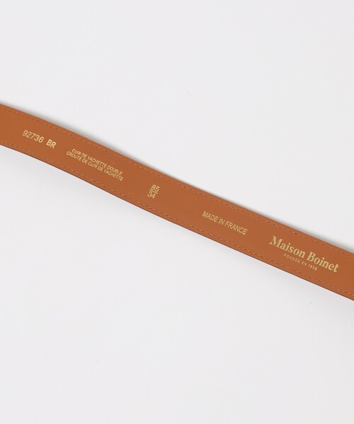 MAISON BOINET（メゾンボワネ）の「＜MAISON BOINET＞ ウェスタン ベルト（ベルト・メンズ・ブラック/ブラウン系・80ｃｍ/85cm/90cm）」の7枚目の写真
