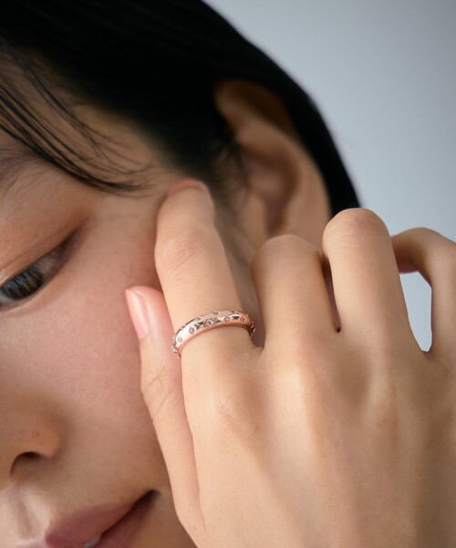 Jouete(ジュエッテ)の「リング ジルコニア(リング・レディース・ピンクゴールド・13号/15号/9号/11号)」の10枚目の写真