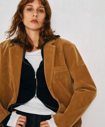 【2026AW Debut】【UNFORM】フェイクスウェードジャケット