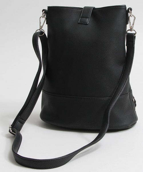 WEGO（ウィゴー）の「DISPARK/コンチョショルダーバッグ（ショルダーバッグ・レディース・キャメル/ブラック・FREE）」の5枚目の写真