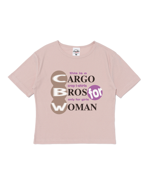 CARGOBROS FOR WOMAN(カーゴブロスフォーウィメン)の「カーゴウィメンズショート半袖Tシャツ(ピンク)(Tシャツ/カットソー・レディース・その他・FREE)」の7枚目の写真