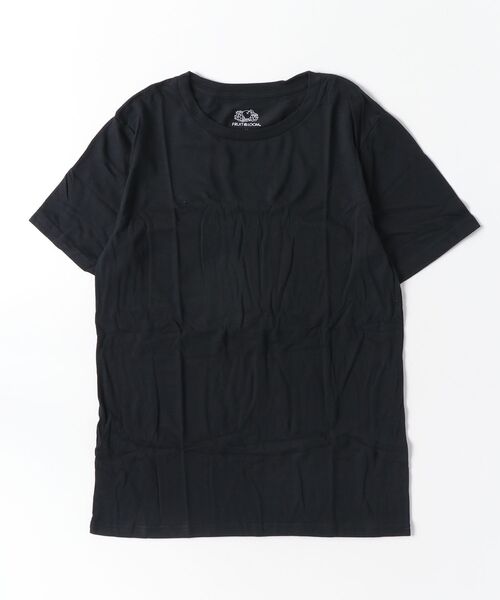 FRUIT OF THE LOOM(フルーツオブザルーム)の「【RE】【FRUIT OF THE LOOM】天竺TC Tシャツ【3枚セット】(Tシャツ/カットソー・レディース・ブラック/ホワイト・LARGE/X-LARGE/MEDIUM)」の3枚目の写真