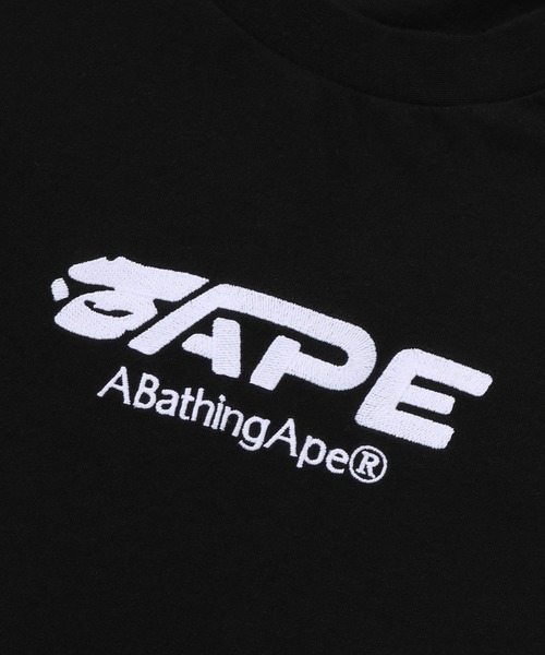 A BATHING APE(アベイシングエイプ)の「APE FACE LOGO SHRUNK FIT TEE(Tシャツ/カットソー・メンズ・ブラック/ホワイト・LARGE/SMALL/MEDIUM/XX-LARGE/X-LARGE)」の6枚目の写真
