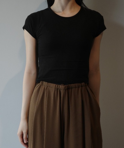 CLANE SOFT SHEER COMPACT TOPS（Tシャツ/カットソー）｜CLANE（クラネ