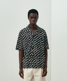MILACODE（ミラコード）の「Wild Flower Print Shirt - BLACK（シャツ/ブラウス）」