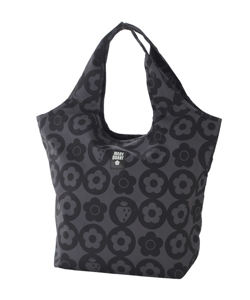 MARY QUANT(マリークワント)の「【MARY QUANT】エコバッグ マイバッグ イチゴ ストロベリー(エコバッグ/サブバッグ・レディース・レッド/ブラック・FREE)」の2枚目の写真