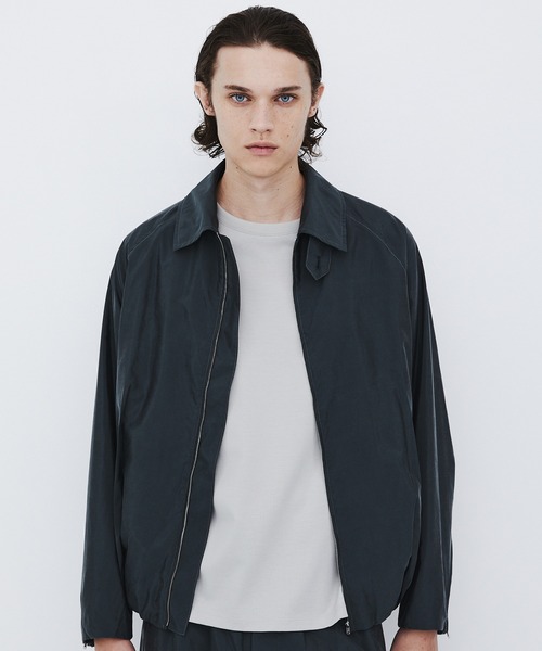 UNITED TOKYO(ユナイテッドトウキョウ)の「【数量限定生産】SILK NYLON BALLOON BLOUSON |高級素材/シルク/ムレ防止/吸湿性/耐久性(ブルゾン・メンズ・ブラウン/ブラック/ライトブルーグレー・1/2)」の22枚目の写真