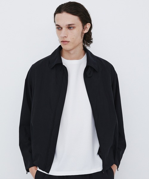 UNITED TOKYO(ユナイテッドトウキョウ)の「【数量限定生産】SILK NYLON BALLOON BLOUSON |高級素材/シルク/ムレ防止/吸湿性/耐久性(ブルゾン・メンズ・ブラウン/ブラック/ライトブルーグレー・1/2)」の16枚目の写真