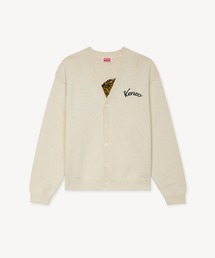02RWS KENZO JUMPING TIGER BACK PLACED CARDIGAN