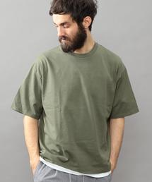 BEAUTY&YOUTH UNITED ARROWS | BY ∴ ワイド ハーフスリーブ カットソー MADE IN JAPAN(Tシャツ/カットソー)