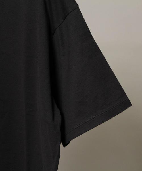 BEAUTY&YOUTH UNITED ARROWS(ビューティーアンドユースユナイテッドアローズ)の「BY ∴ ワイド ハーフスリーブ カットソー MADE IN JAPAN◆(Tシャツ/カットソー・メンズ・ネイビー/ブラック/ホワイト/オリーブ/その他1・LARGE/SMALL/MEDIUM)」の18枚目の写真