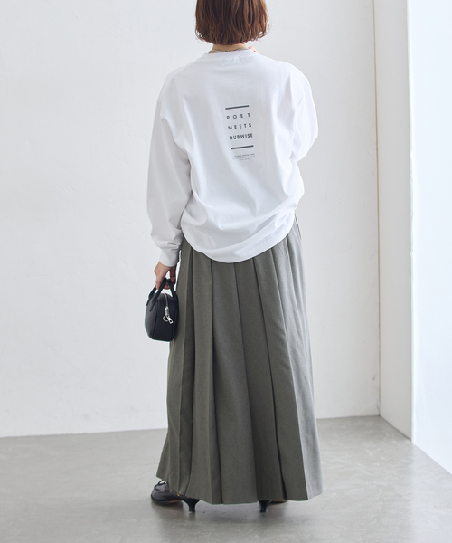 journal standard L'essage（ジャーナルスタンダードレサージュ）の「《追加》ロングプリーツスカート（スカート・レディース・チャコールグレー/ブラック系その他・36/38）」の22枚目の写真