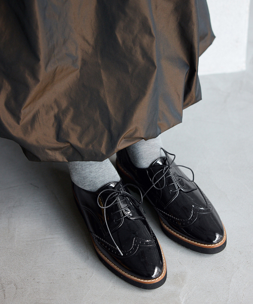 FLAT(フラット)の「《追加3》アツゾコオックス(ローファー・レディース・ブラウン/ブラックミックス・23cm/22.5cm/22cm/24.5cm/24cm/23.5cm/25.5cm/25cm)」の10枚目の写真