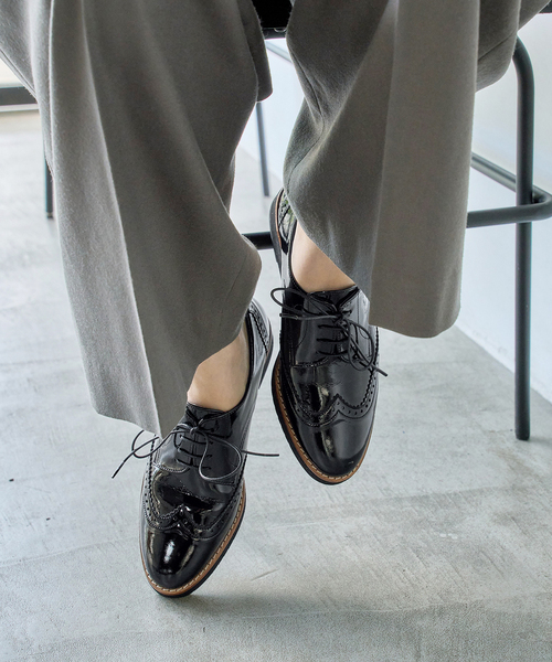 FLAT(フラット)の「《追加3》アツゾコオックス(ローファー・レディース・ブラウン/ブラックミックス・23cm/22.5cm/22cm/24.5cm/24cm/23.5cm/25.5cm/25cm)」の14枚目の写真
