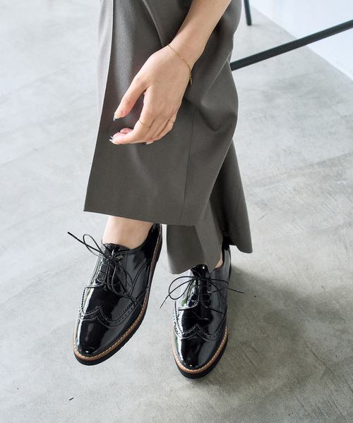 FLAT(フラット)の「《追加3》アツゾコオックス(ローファー・レディース・ブラウン/ブラックミックス・23cm/22.5cm/22cm/24.5cm/24cm/23.5cm/25.5cm/25cm)」の15枚目の写真
