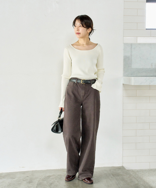 FLAT(フラット)の「《追加3》アツゾコオックス(ローファー・レディース・ブラウン/ブラックミックス・23cm/22.5cm/22cm/24.5cm/24cm/23.5cm/25.5cm/25cm)」の16枚目の写真