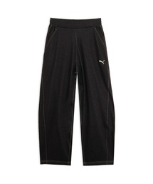 PUMA プーマ ウィメンズ ESS エレベーテッド デニム ライク ニット パンツ