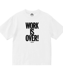NOBOUND(ノーバウンド) 半袖Tシャツ メッセージ ロゴ プリント ボックスシルエット トップス カットソー メンズ ユニセックス